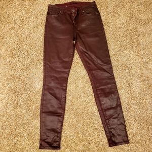 Skinny Jean, Port Wine | 7 for all mankind